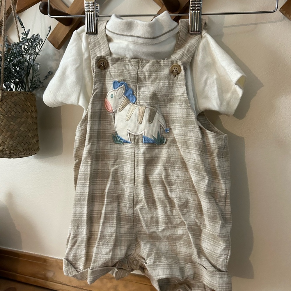 Vintage outfit size 9 month